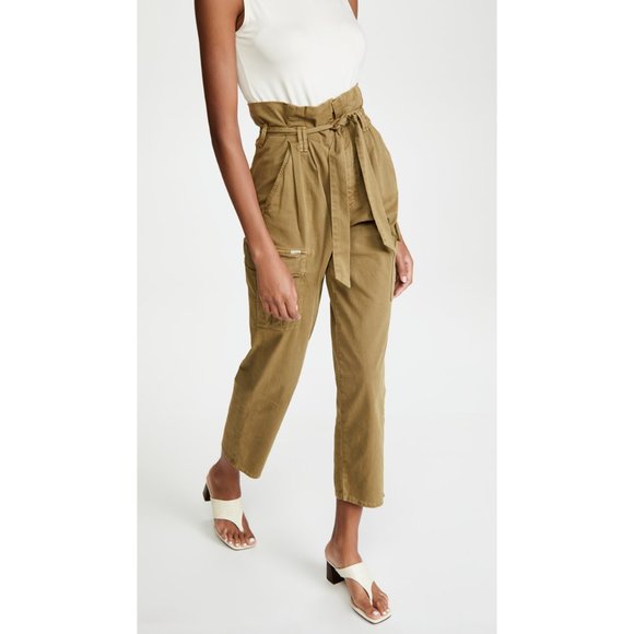 NEW! MOTHER Greaser Paperbag Cargo Pants - Picture 5 of 10